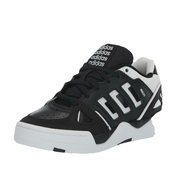 Adidas Men\'s Midcity‎ Low Basketball Shoes  8 Black Cloud White New main image 8
